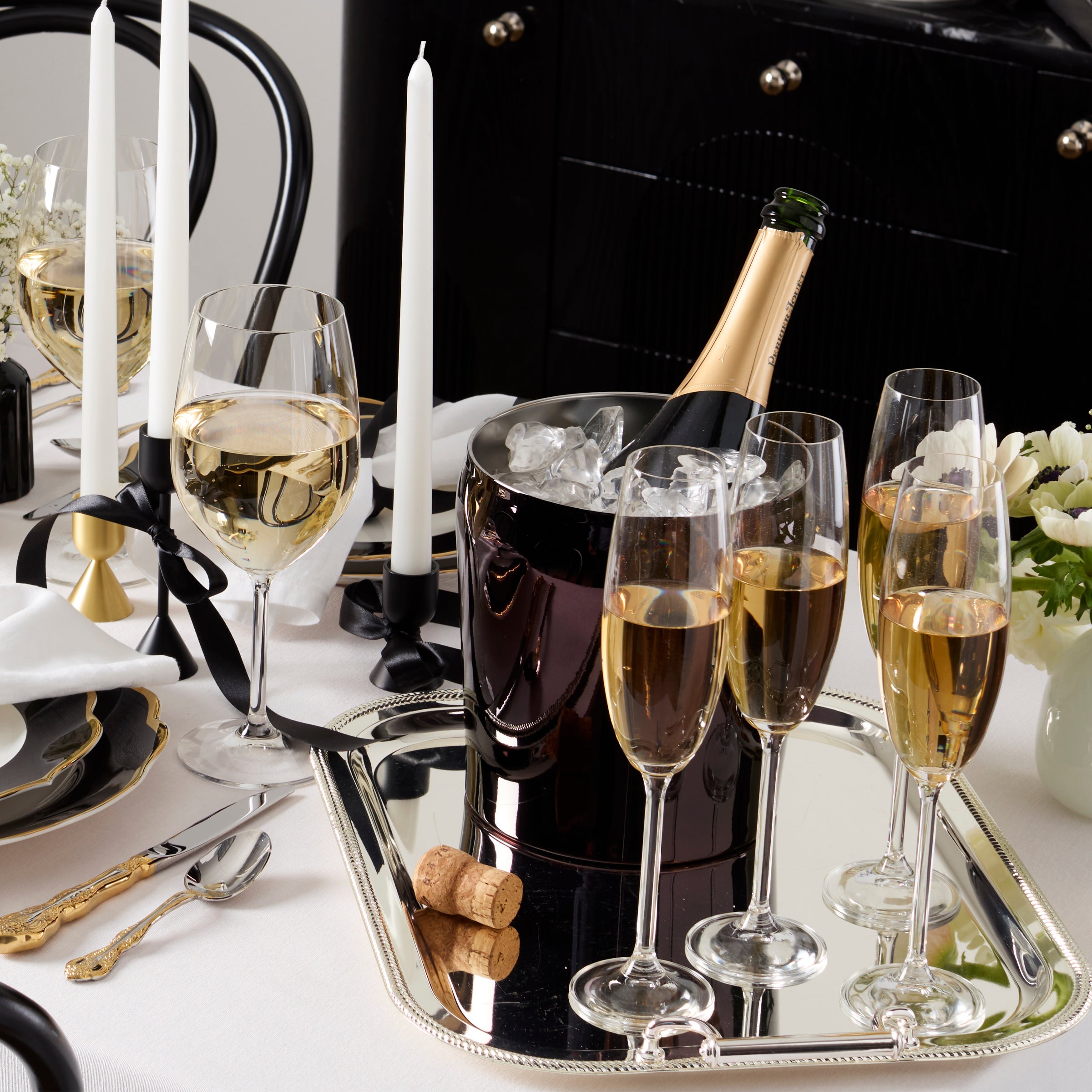 Tuscany Classics Champagne Flute Glasses - Set Of 6 - Image 5