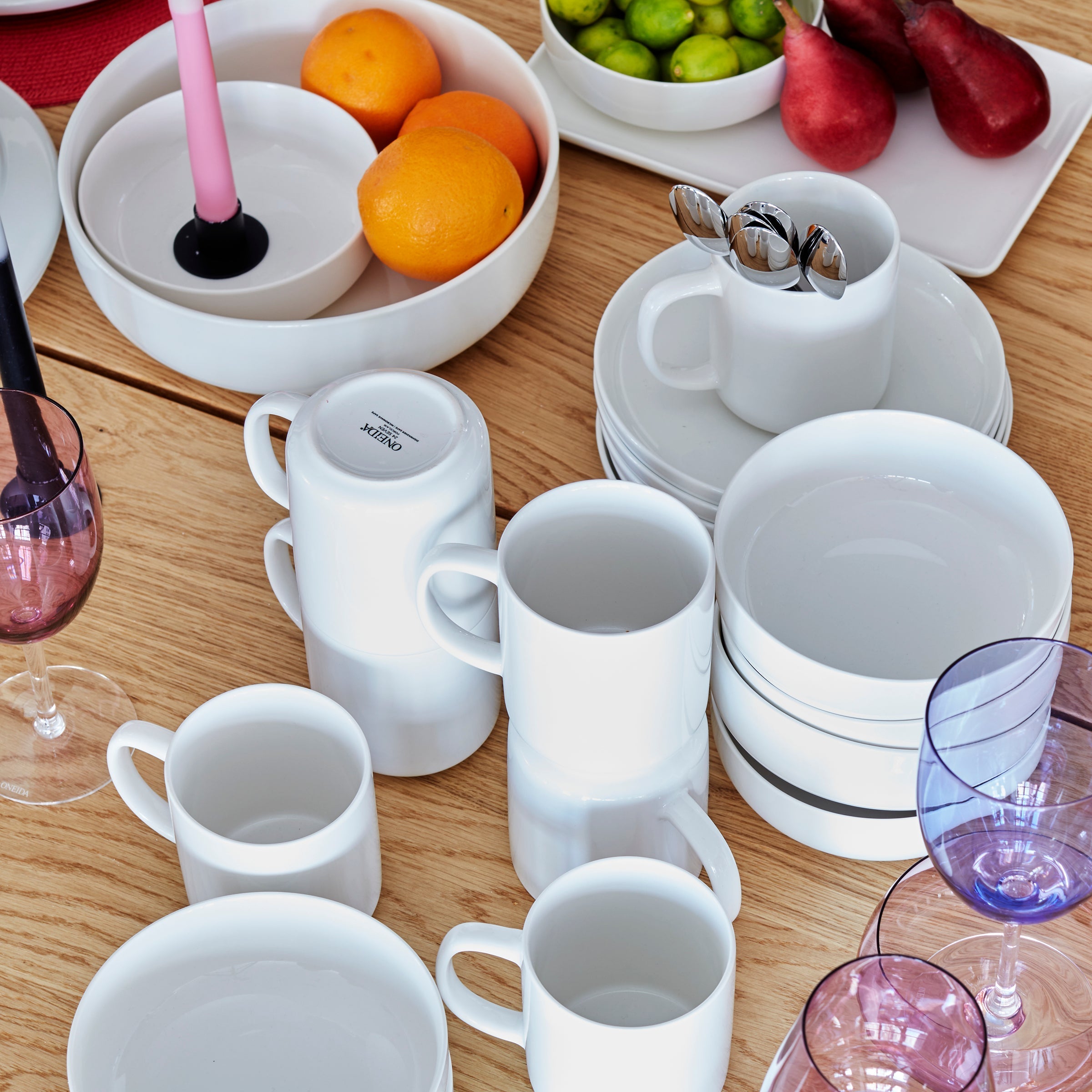 24 Seven White Mugs - Set of 4 - Image 3