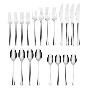 Samantha Mirror 20-Piece Flatware Set