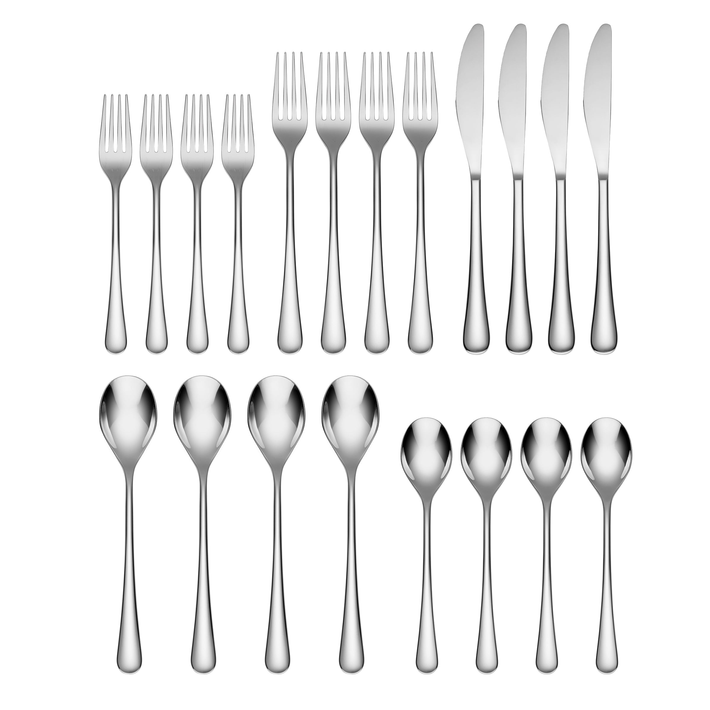 Xyla Mirror 20 Piece Flatware Set - Image 2