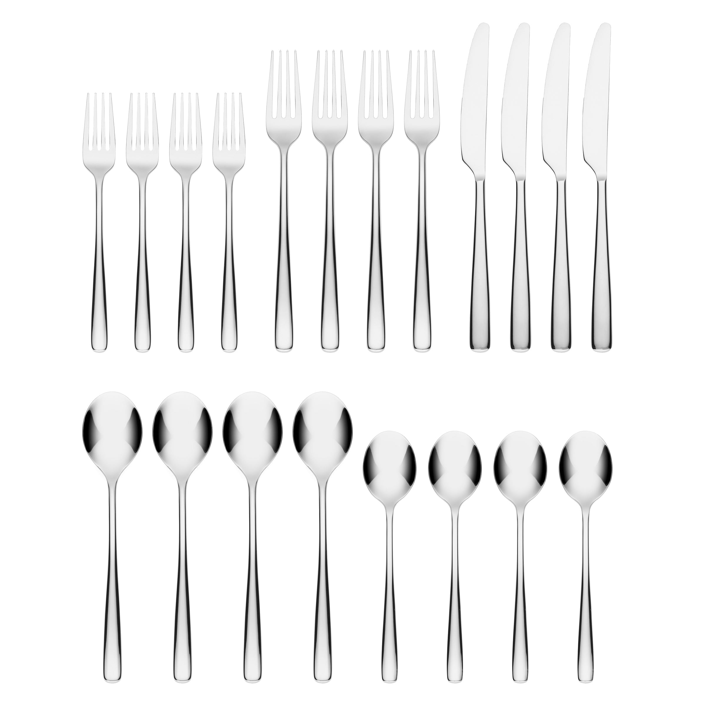 Rise Mirror 20 Piece Flatware Set - Image 2
