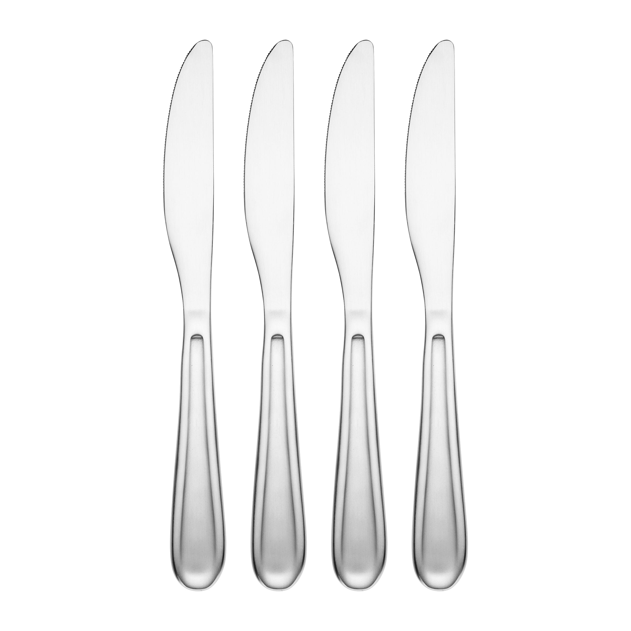 Malibu Satin Dinner Knife - Set of 4