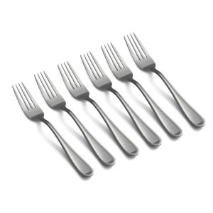 Malibu Satin Dinner Fork - Set of 6