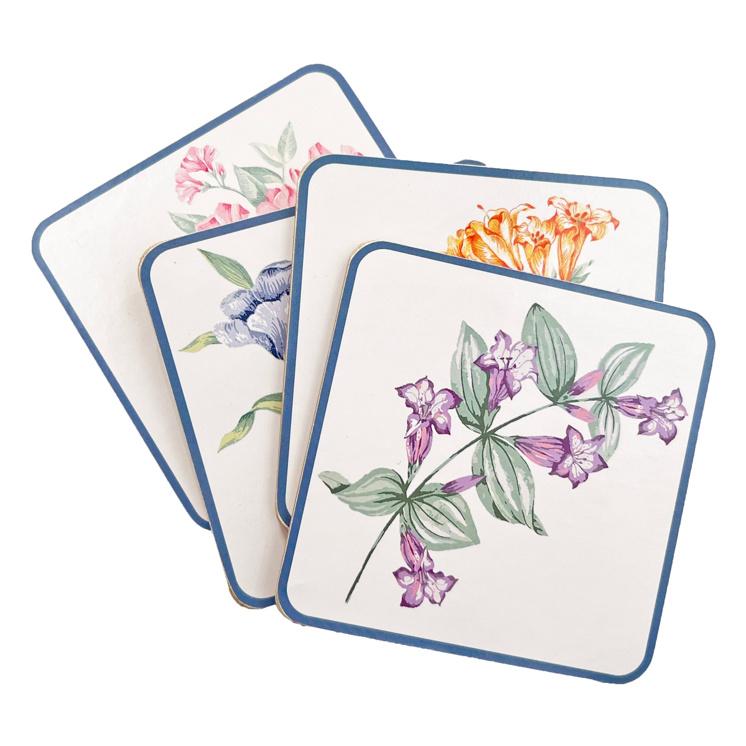 Butterfly Meadow Corkback Coasters - Set Of 4 - Image 2