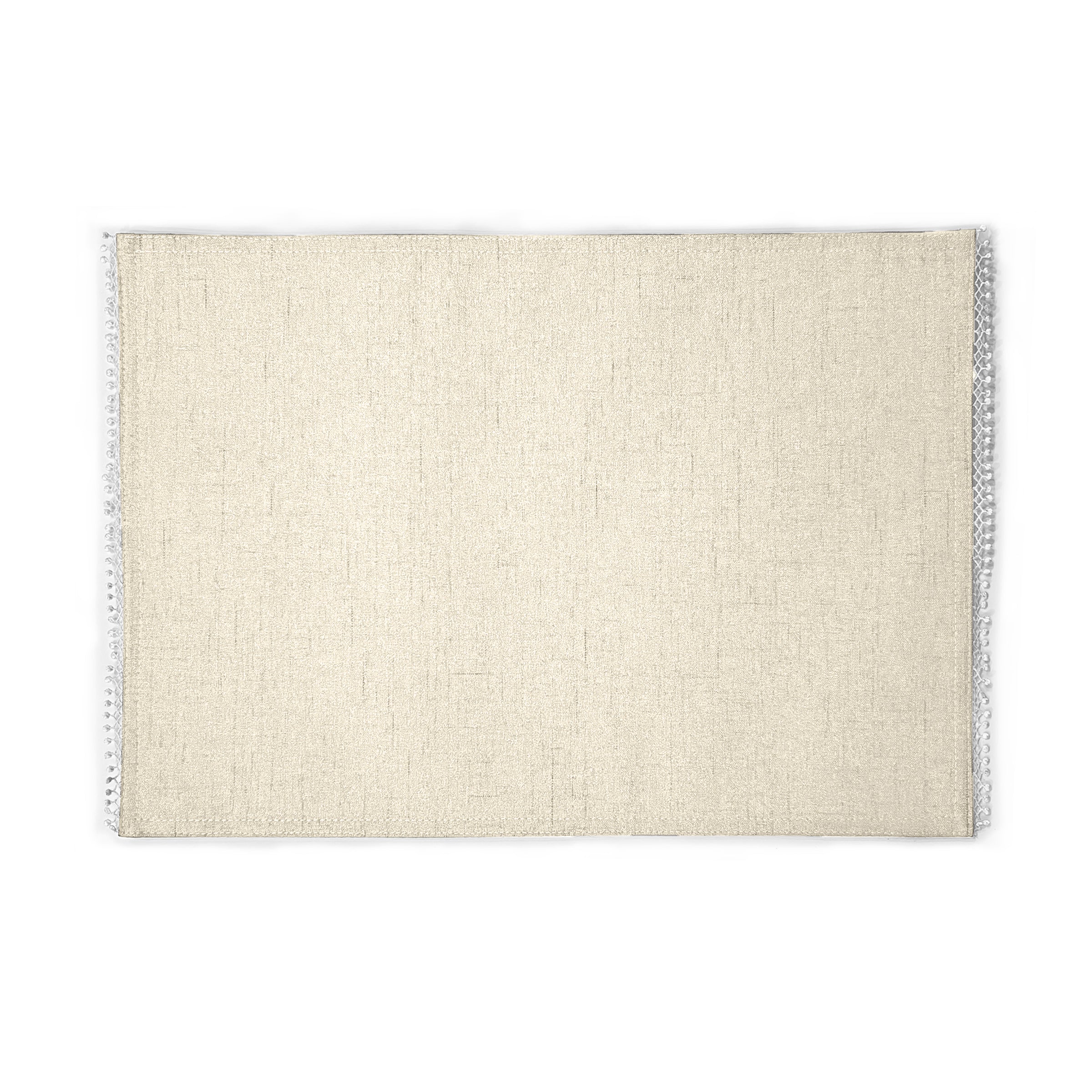 French Perle Natural 13X18 Placemats - Set Of 4 - Image 2