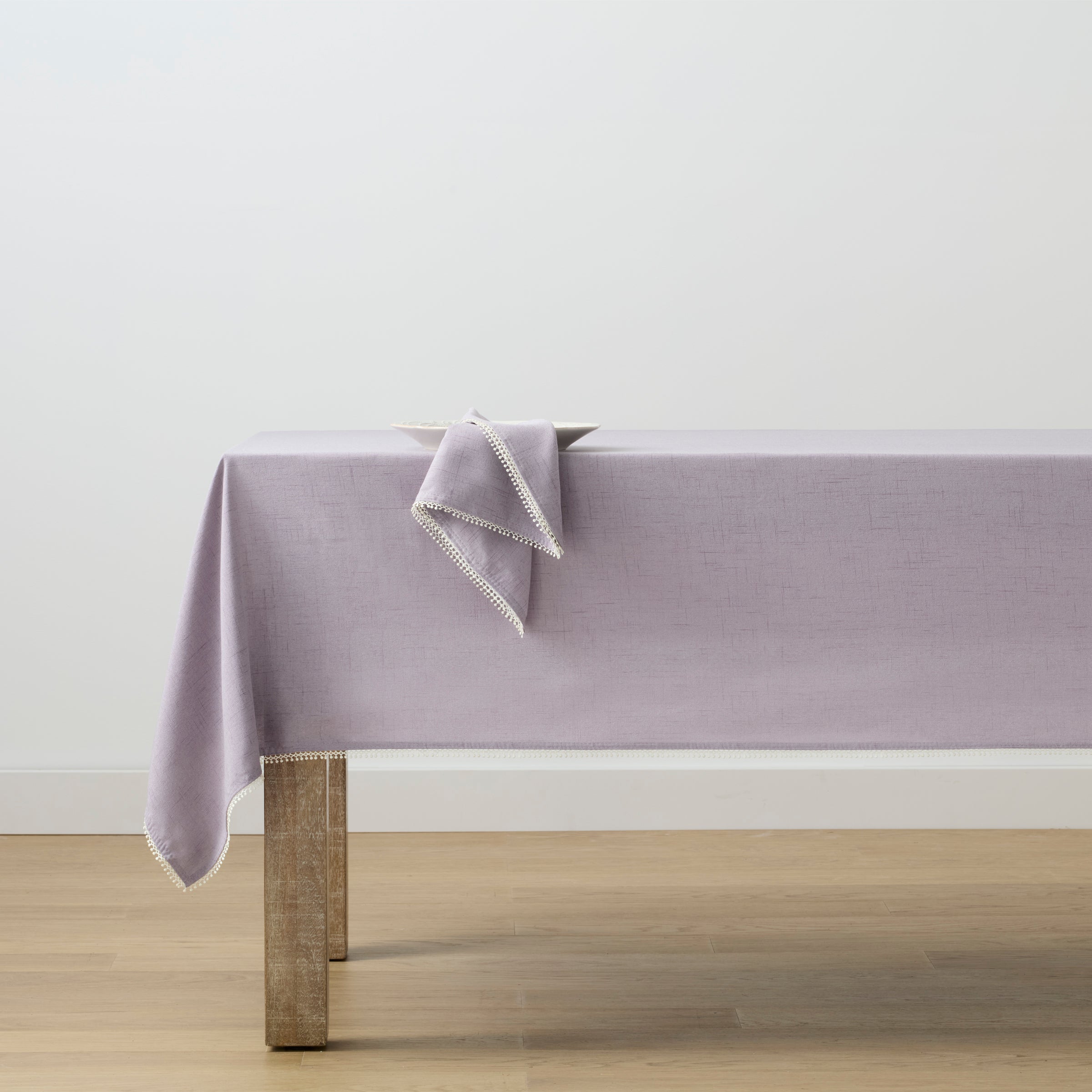 French Perle Violet 60X84 Tablecloth - Image 2