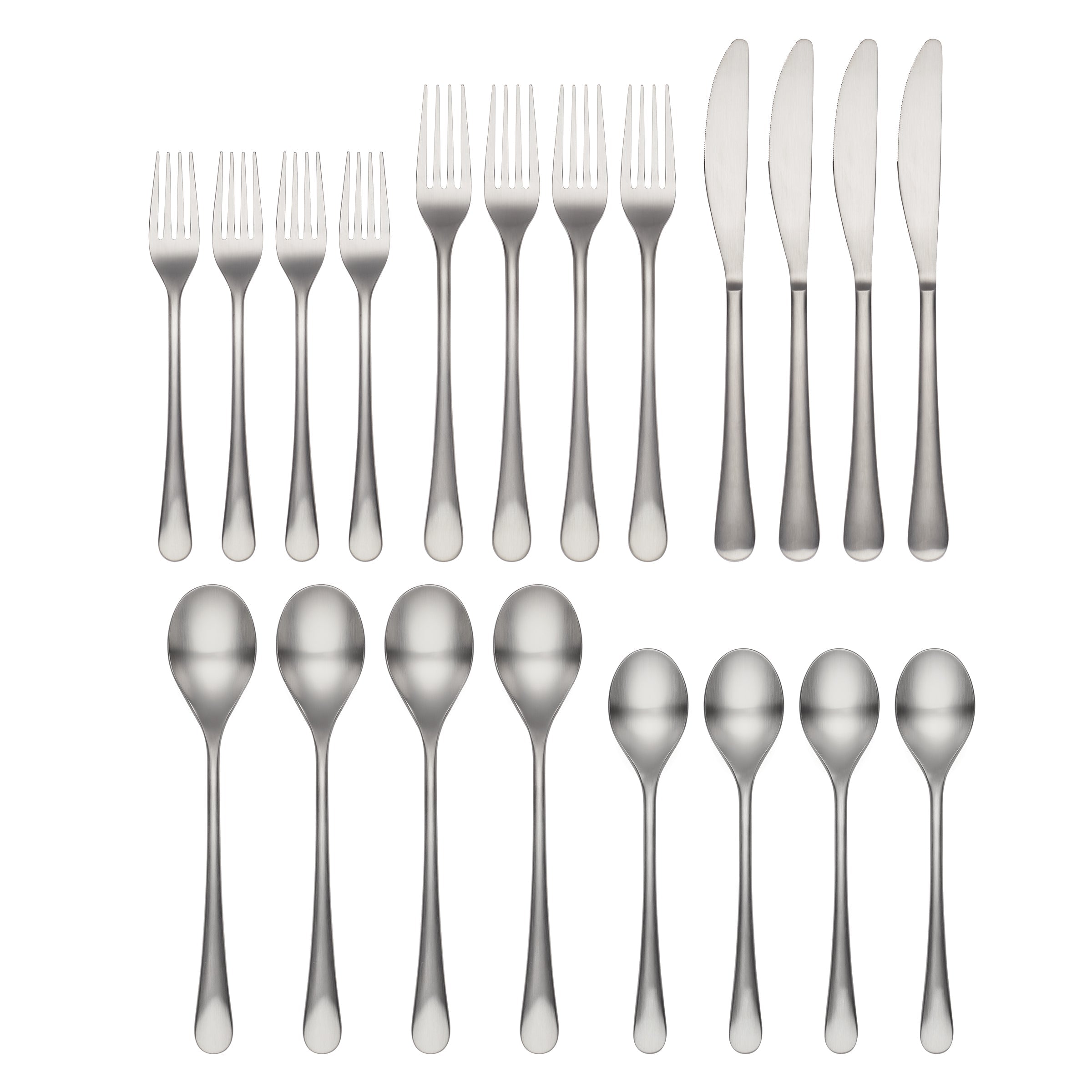 Xyla Satin 20 Piece Flatware Set - Image 2