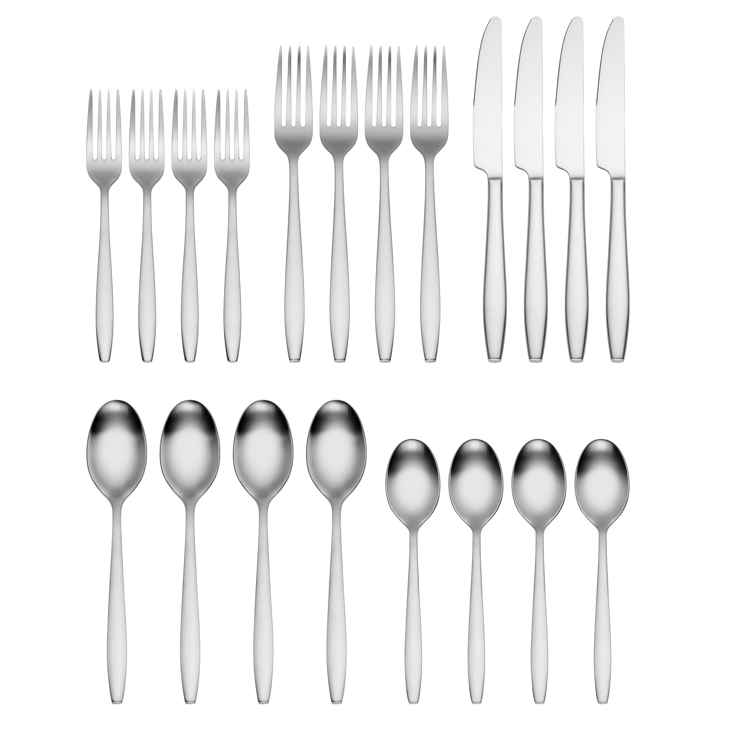 Avery Satin 20 Piece Flatware Set - Image 2