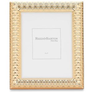 Watchband Satin Gold 5 x 7 Photo Frame