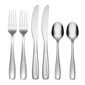 Waylen Mirror 6 Piece Flatware Set