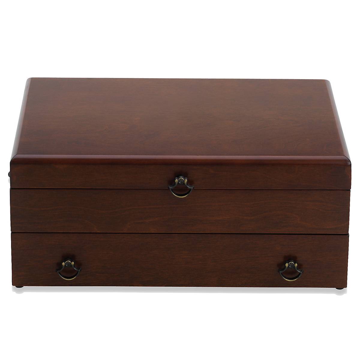 Bristol Cherry Brown Flatware Chest