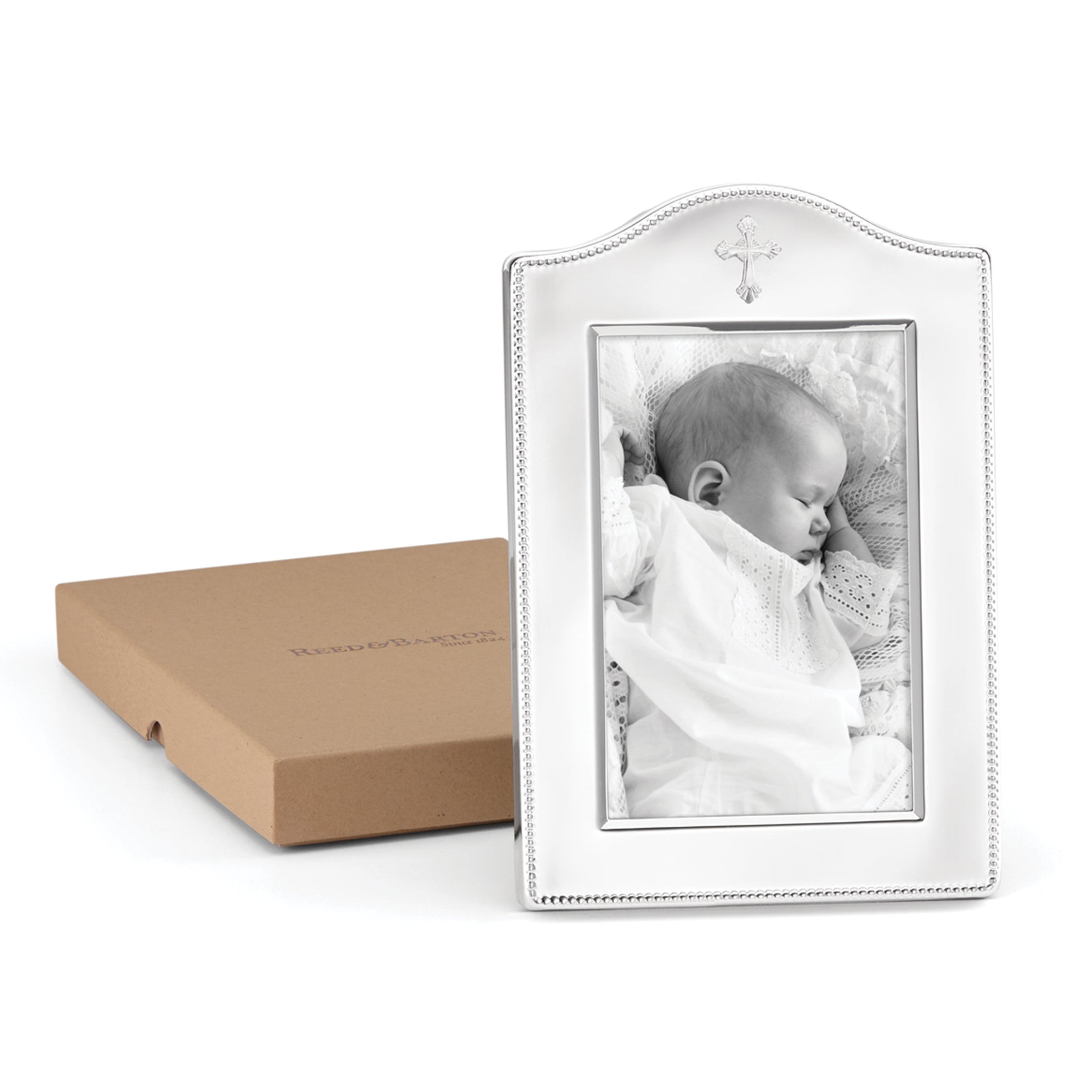 Abbey Cross Silverplate 4 x 6 Frame - Image 3