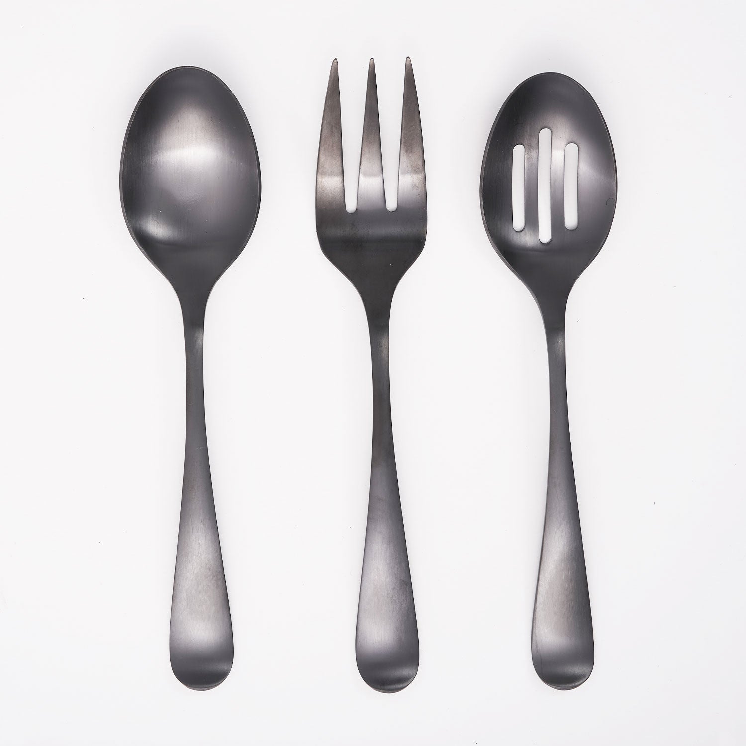 Rhiannon Black Satin 3 Piece Hostess Set - Image 3