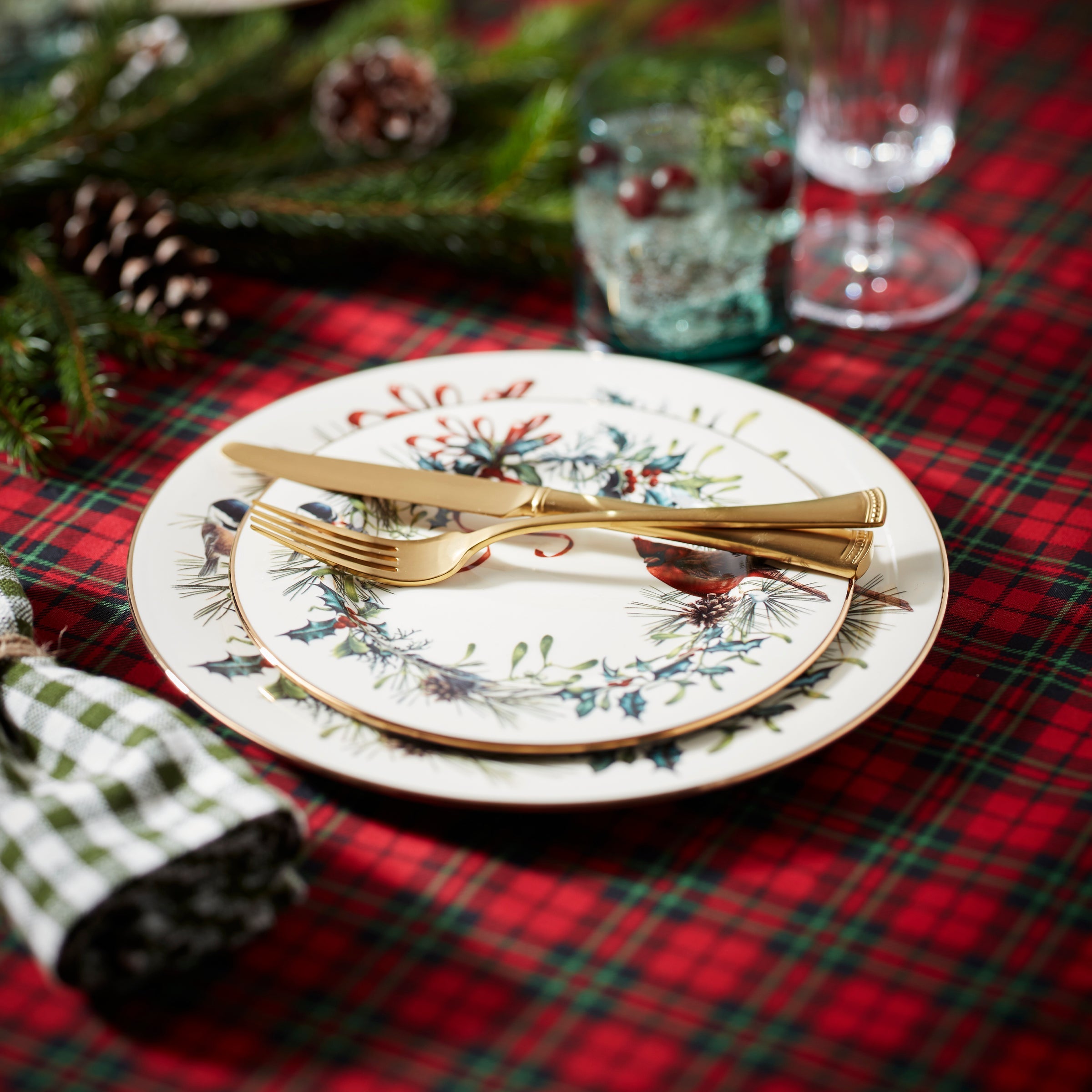 Winter Greetings Dinner Plate - Image 6