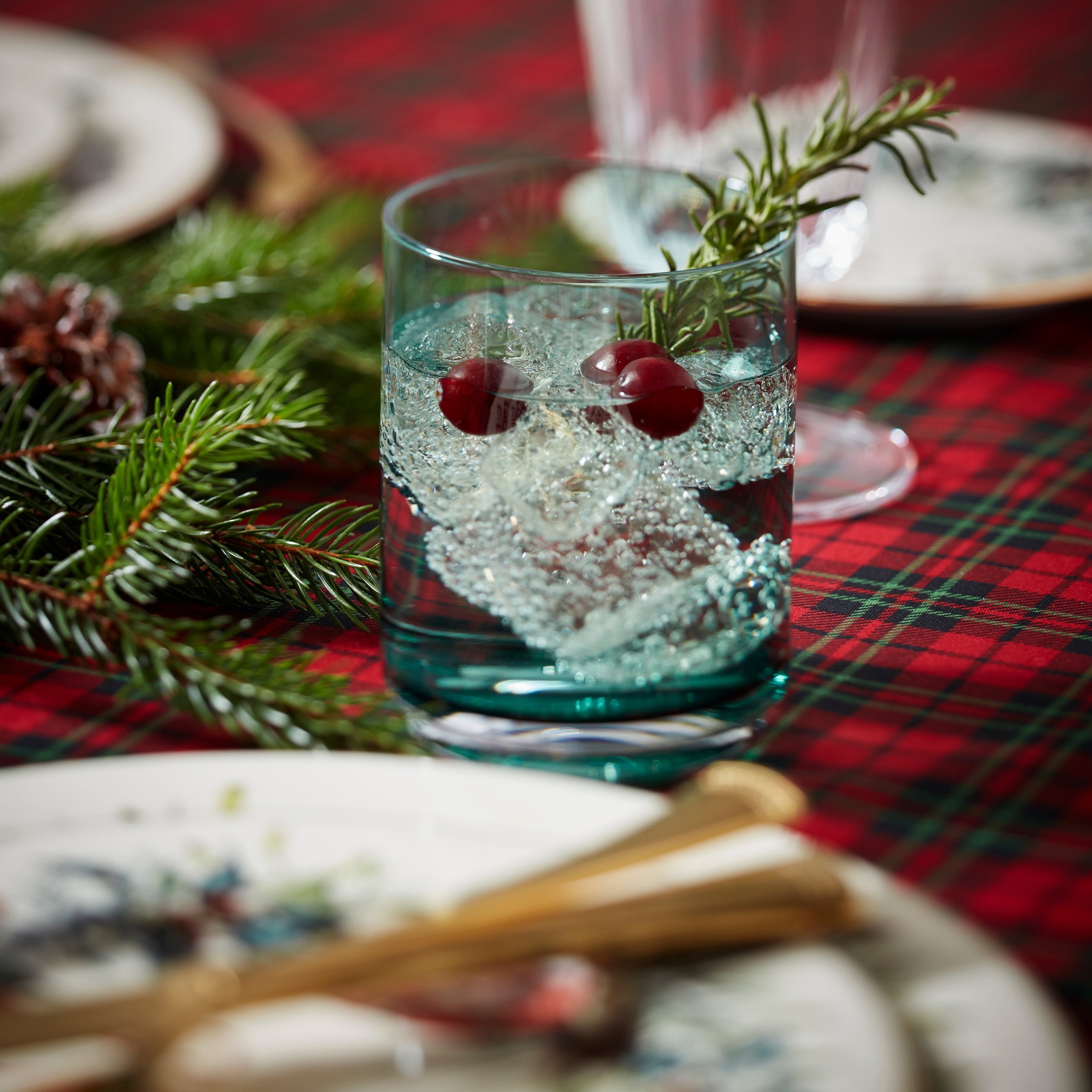 Tuscany Classics Stackable Green Tall Glasses - Set Of 4 - Image 5