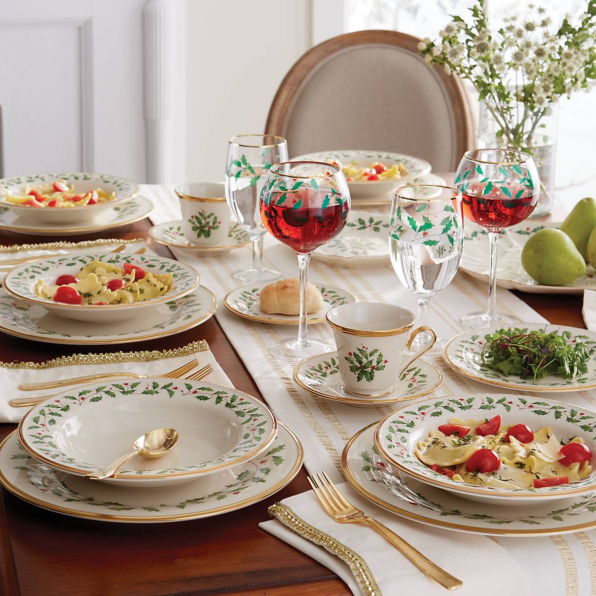 Holiday 12-Piece Plate & Mug Dinnerware Set - Image 6