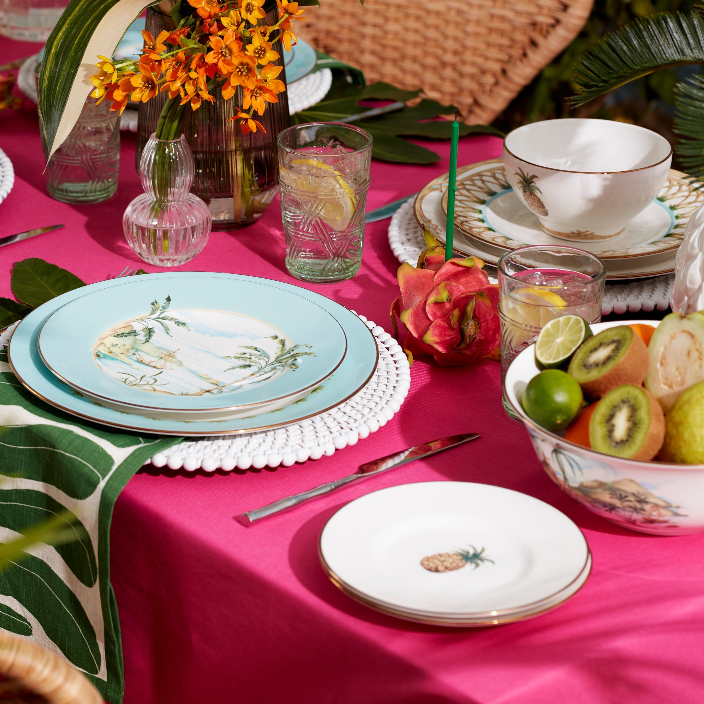 British Colonial Tradewind Dinner Plate - Image 2