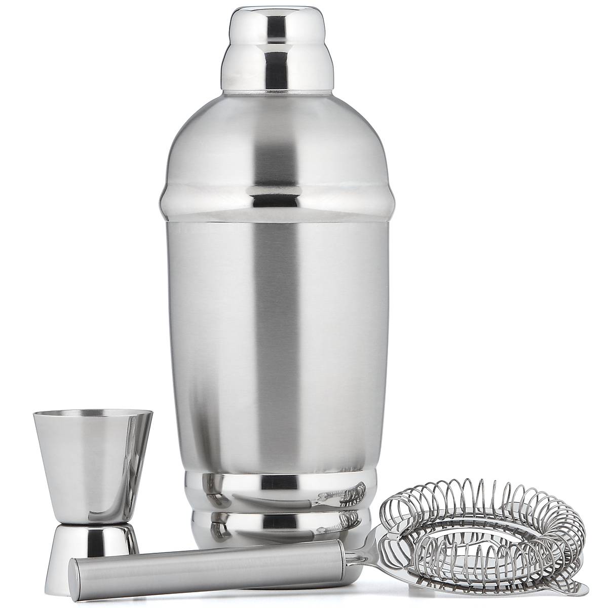 Tuscany Metal Shaker & Strainer Set - Image 2