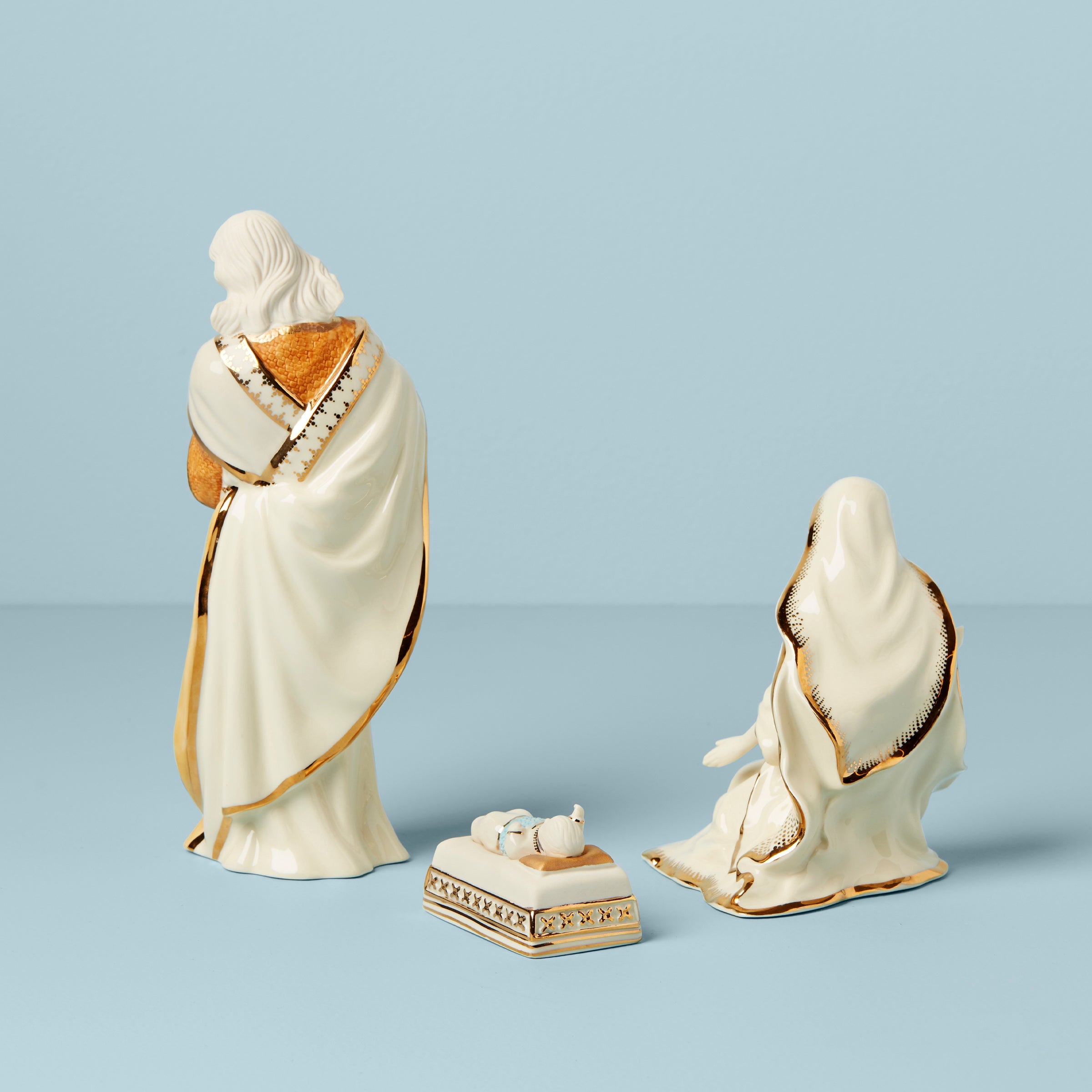 First Blessing Nativity 3-Piece Family Figurine - Image 2