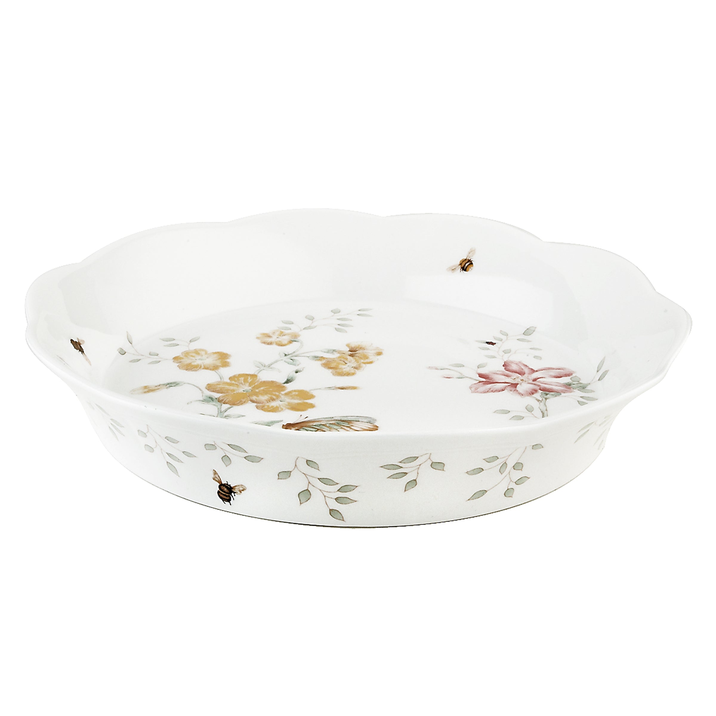 Butterfly Meadow Pie Dish