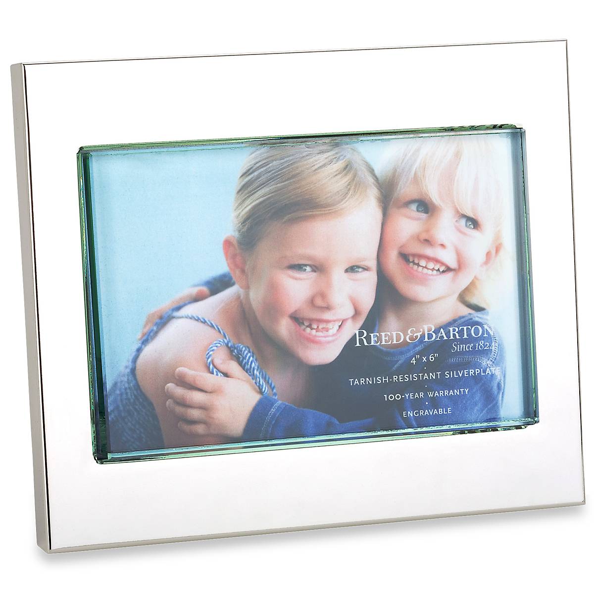 Addison Silverplate 4 x 6 Photo Frame