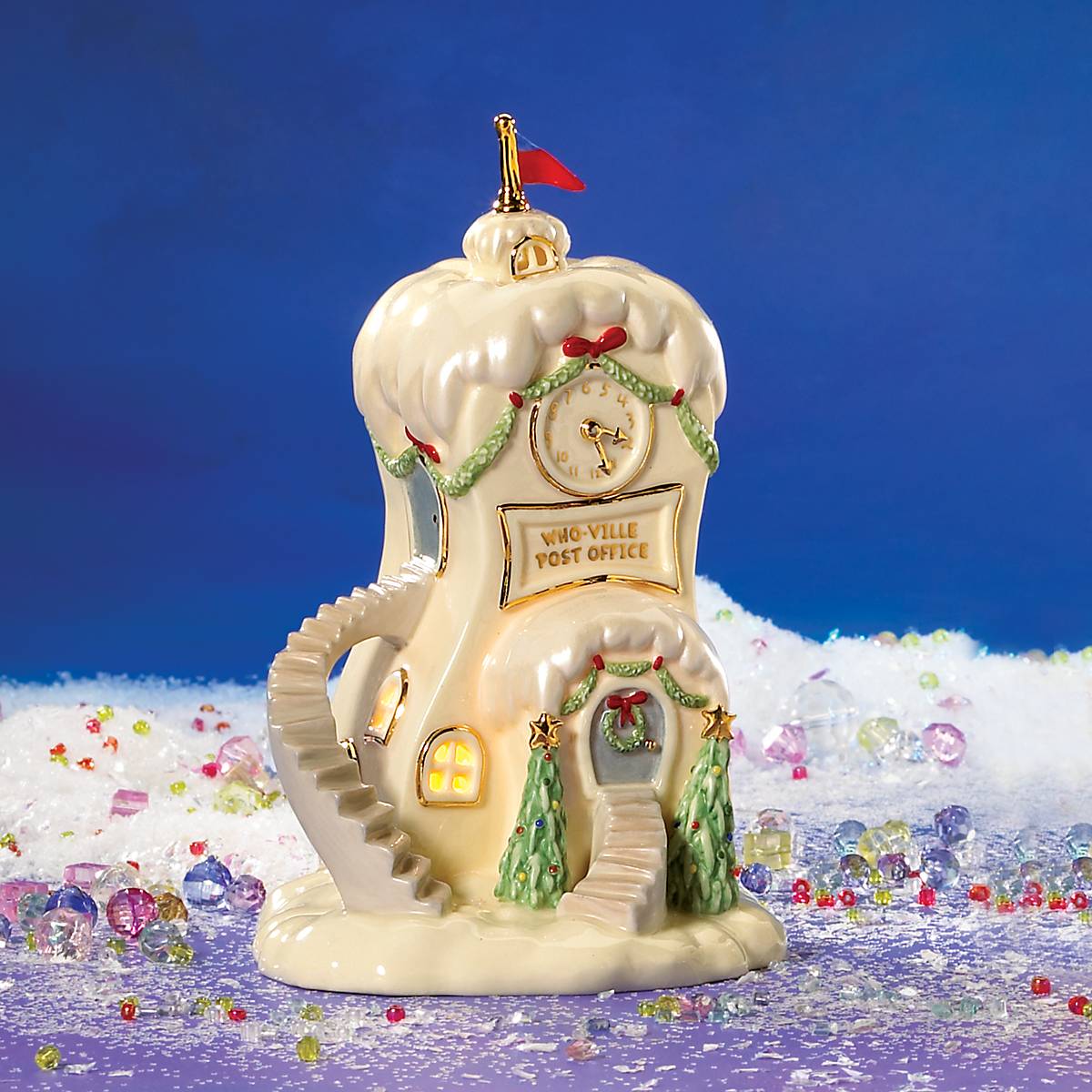 Who-Ville Post Office Lit Figurine - Image 4