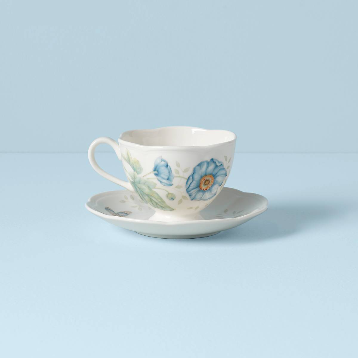 Butterfly Meadow Monarch Cup & Saucer - Image 2
