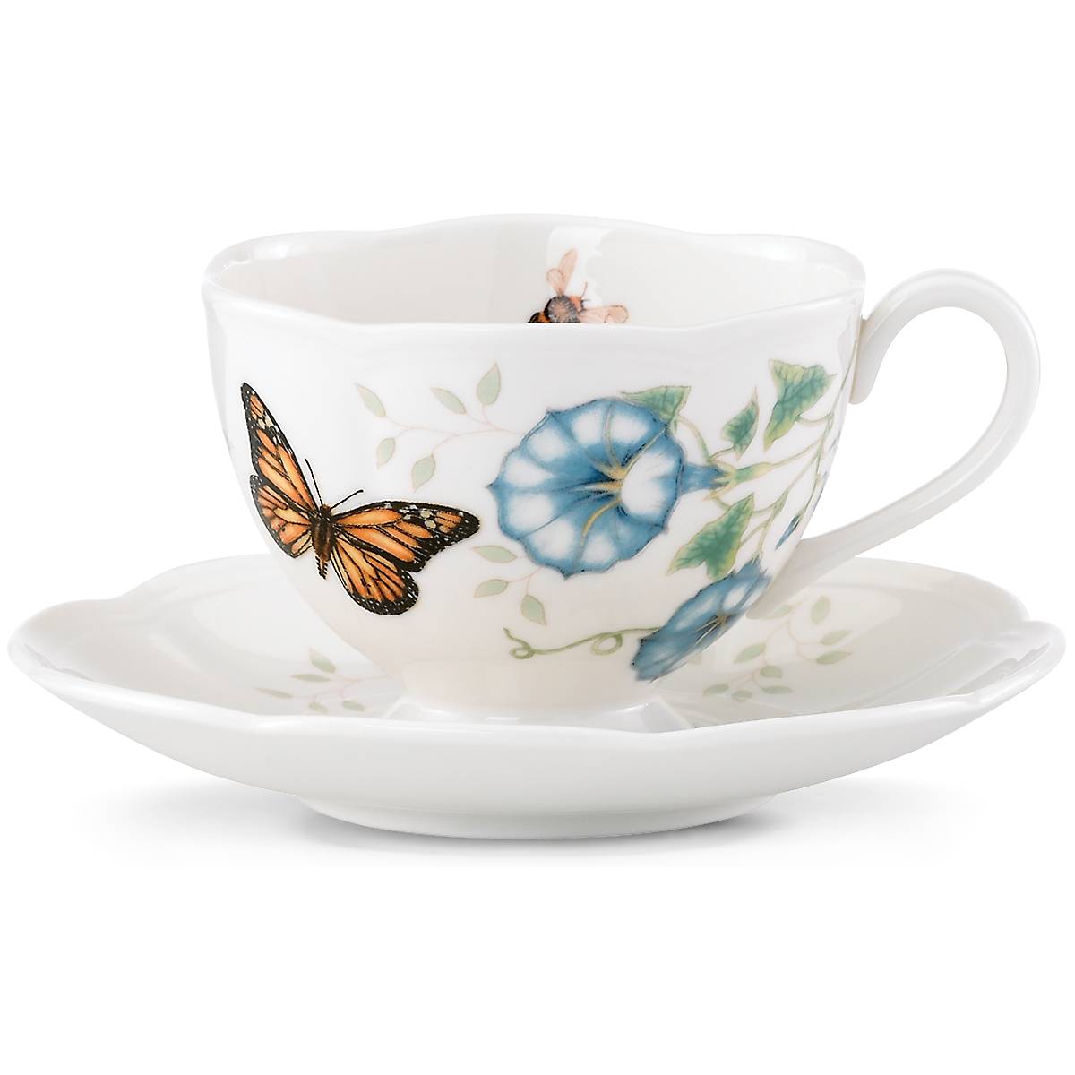 Butterfly Meadow Monarch Cup & Saucer - Image 3