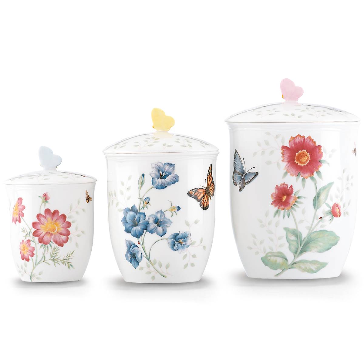 Butterfly Meadow 3-Piece Canister Set - Image 4