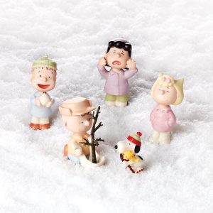 Peanuts 5-Piece A Charlie Brown Christmas Figurine Set