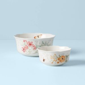 Butterfly Meadow 2-Piece Bowl Set