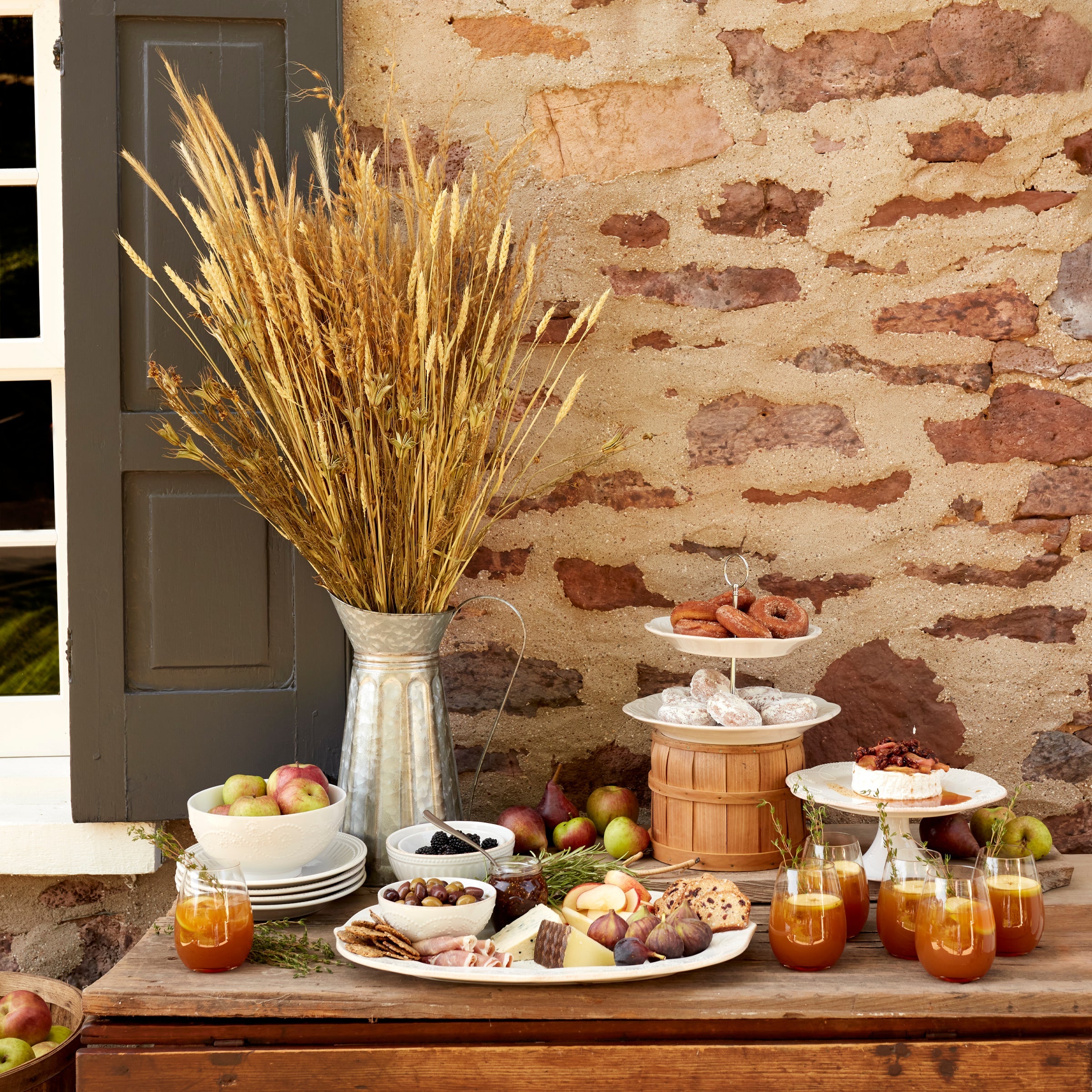 French Perle Luna 8-Piece Nesting Dinnerware Set - Image 5