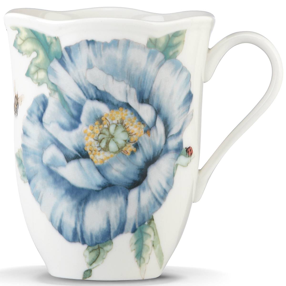 Butterfly Meadow Blue Mug - Image 3