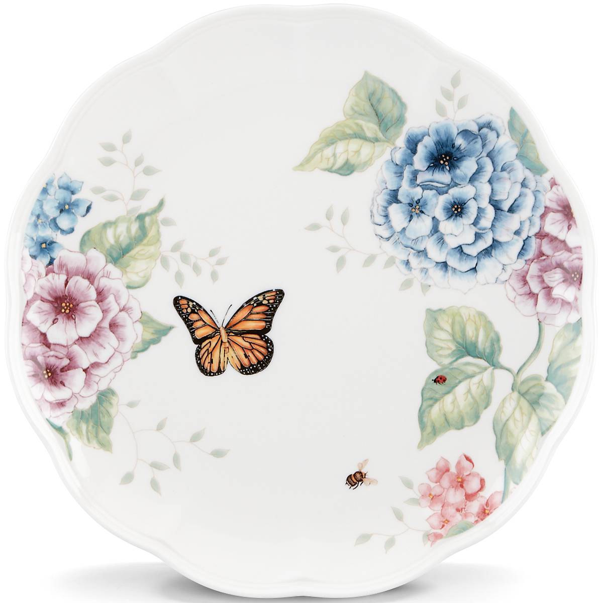Butterfly Meadow Hydrangea Dinner Plate - Image 2