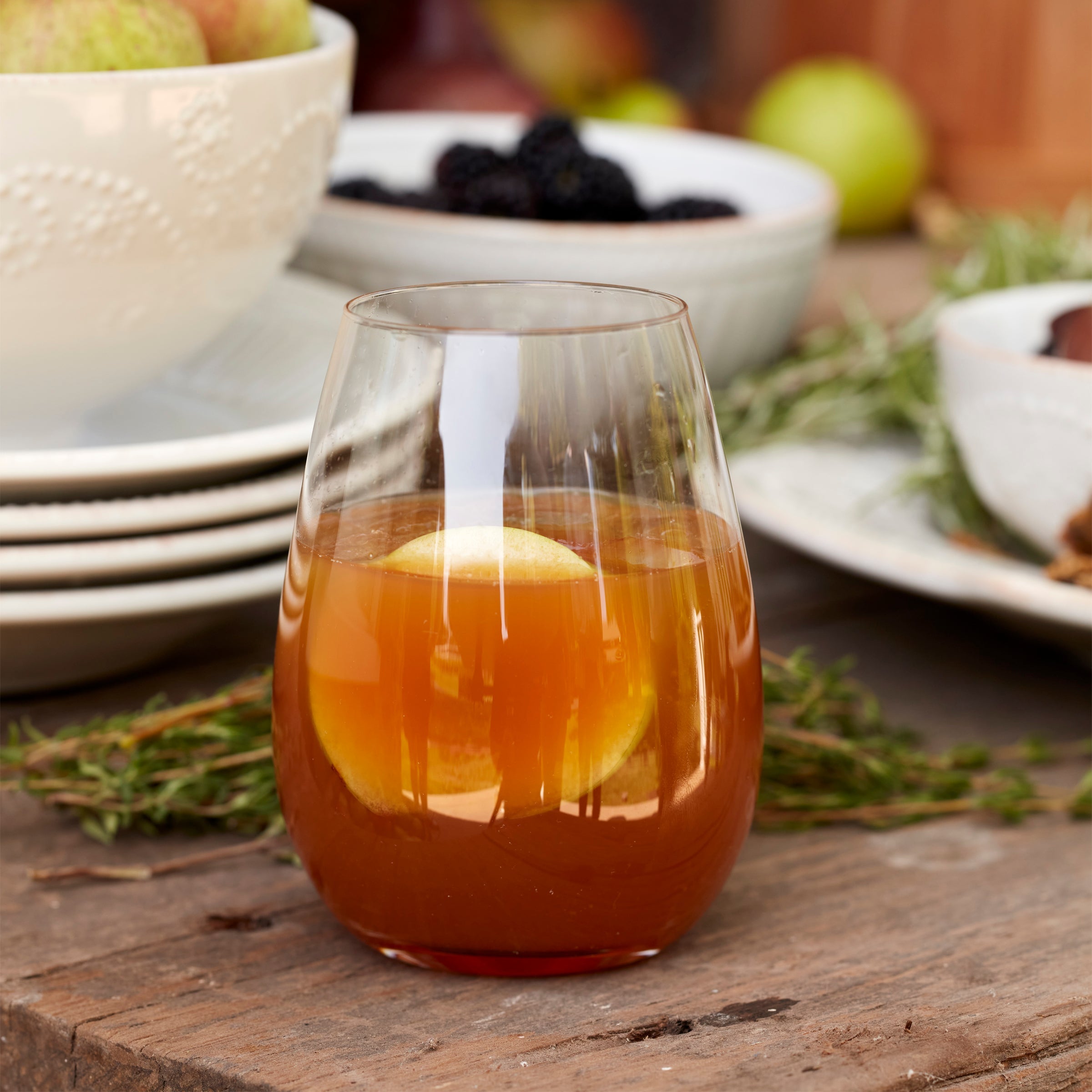 Tuscany Classics Stemless Wine Glasses - Set Of 6 - Image 3