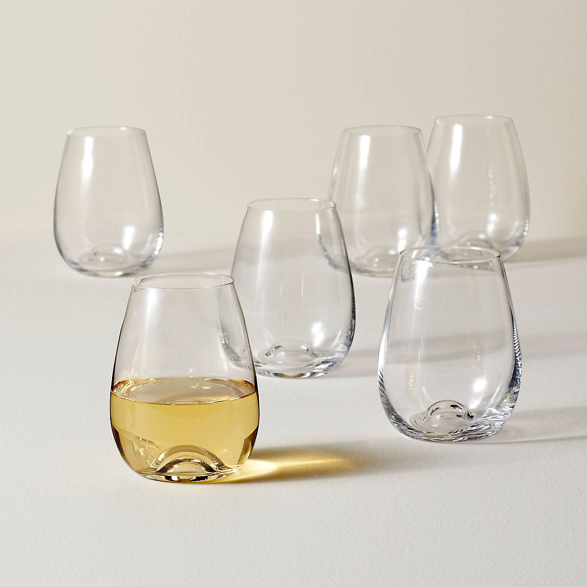 Tuscany Classics Stemless Wine Glasses - Set Of 6 - Image 2