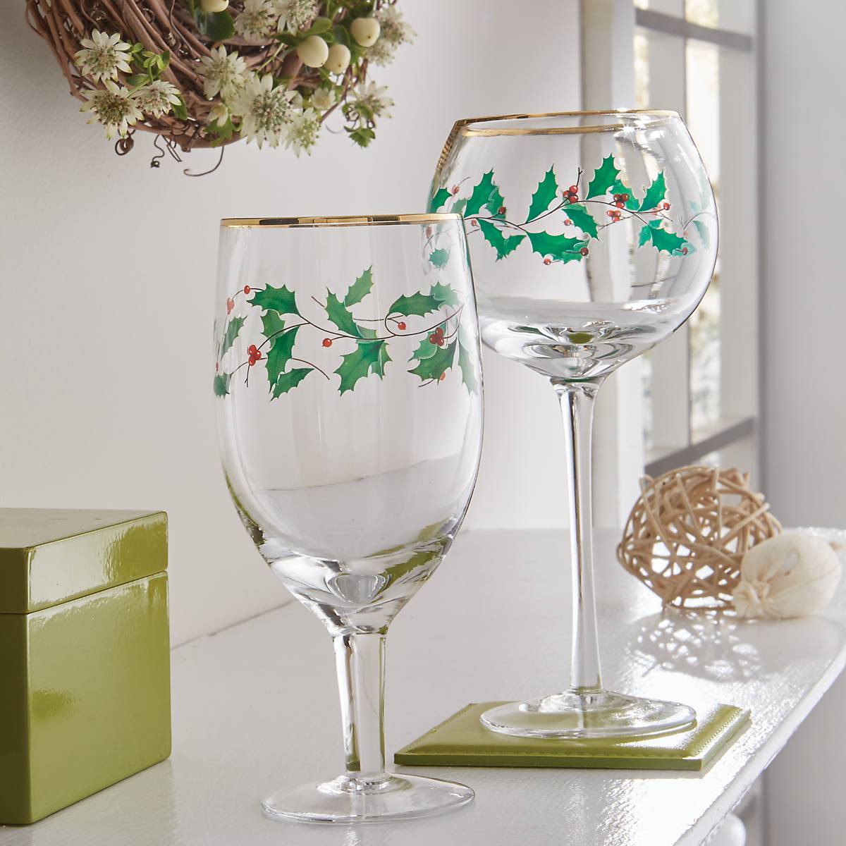 Holiday Iced Beverage Glasses - Set Of 4 - Image 4