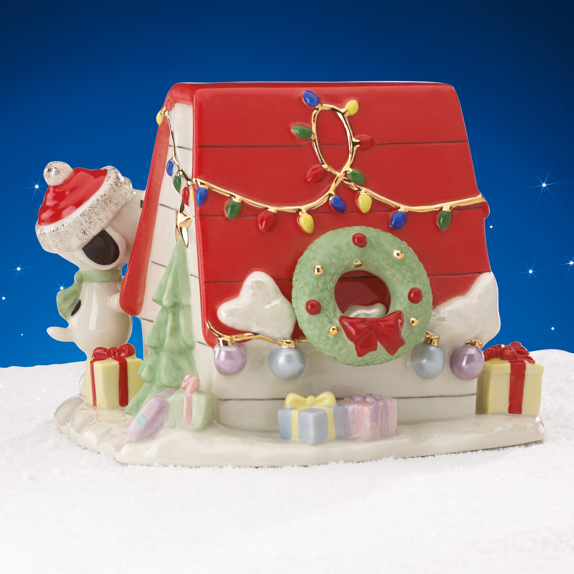 Snoopy's Christmas Décor for You Figurine - Image 3