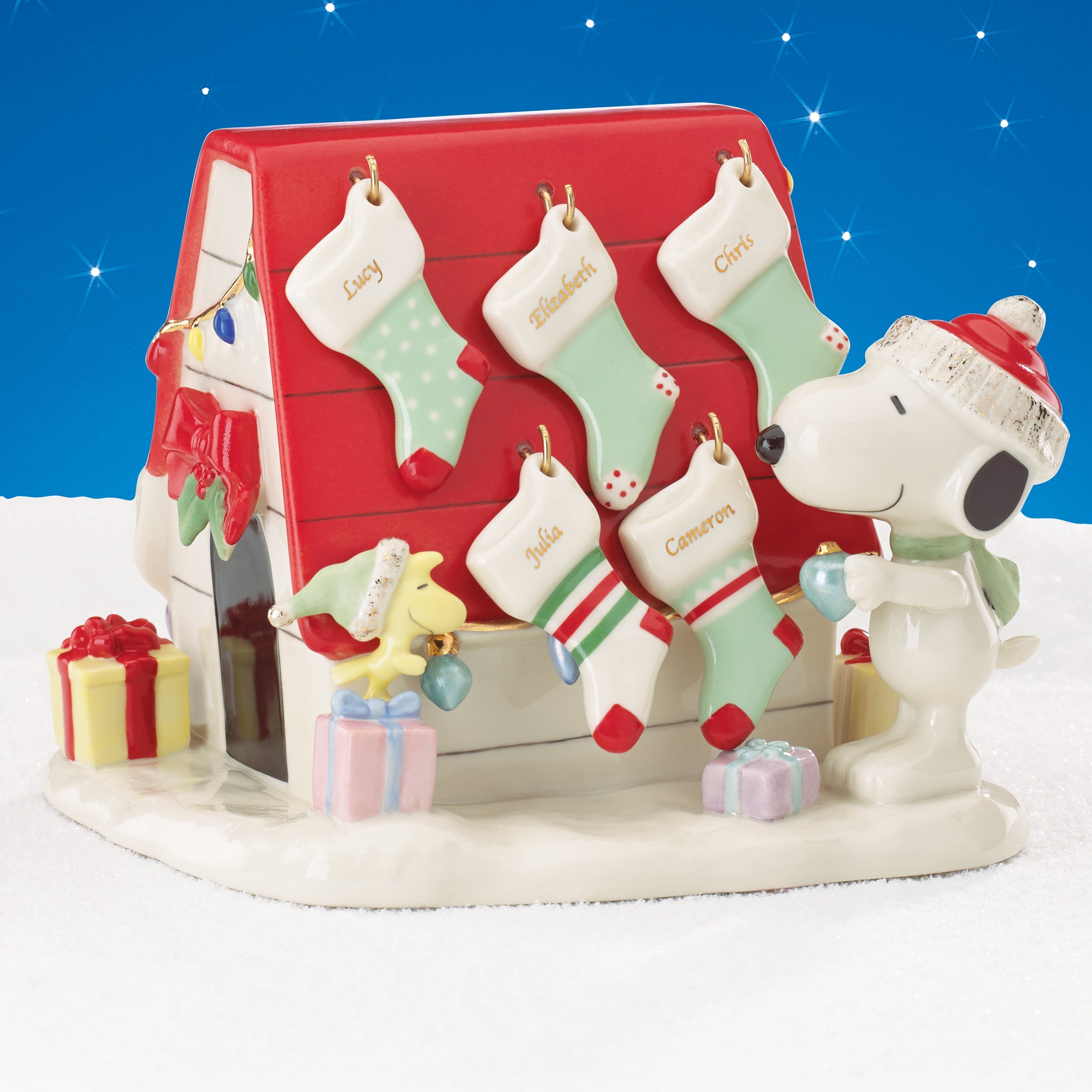 Snoopy's Christmas Décor for You Figurine - Image 4