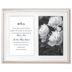 Rosy Glow Double 5 x 7 Frame