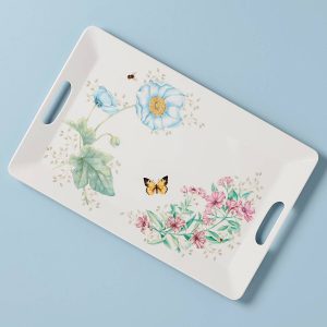Butterfly Meadow Melamine Handled Tray