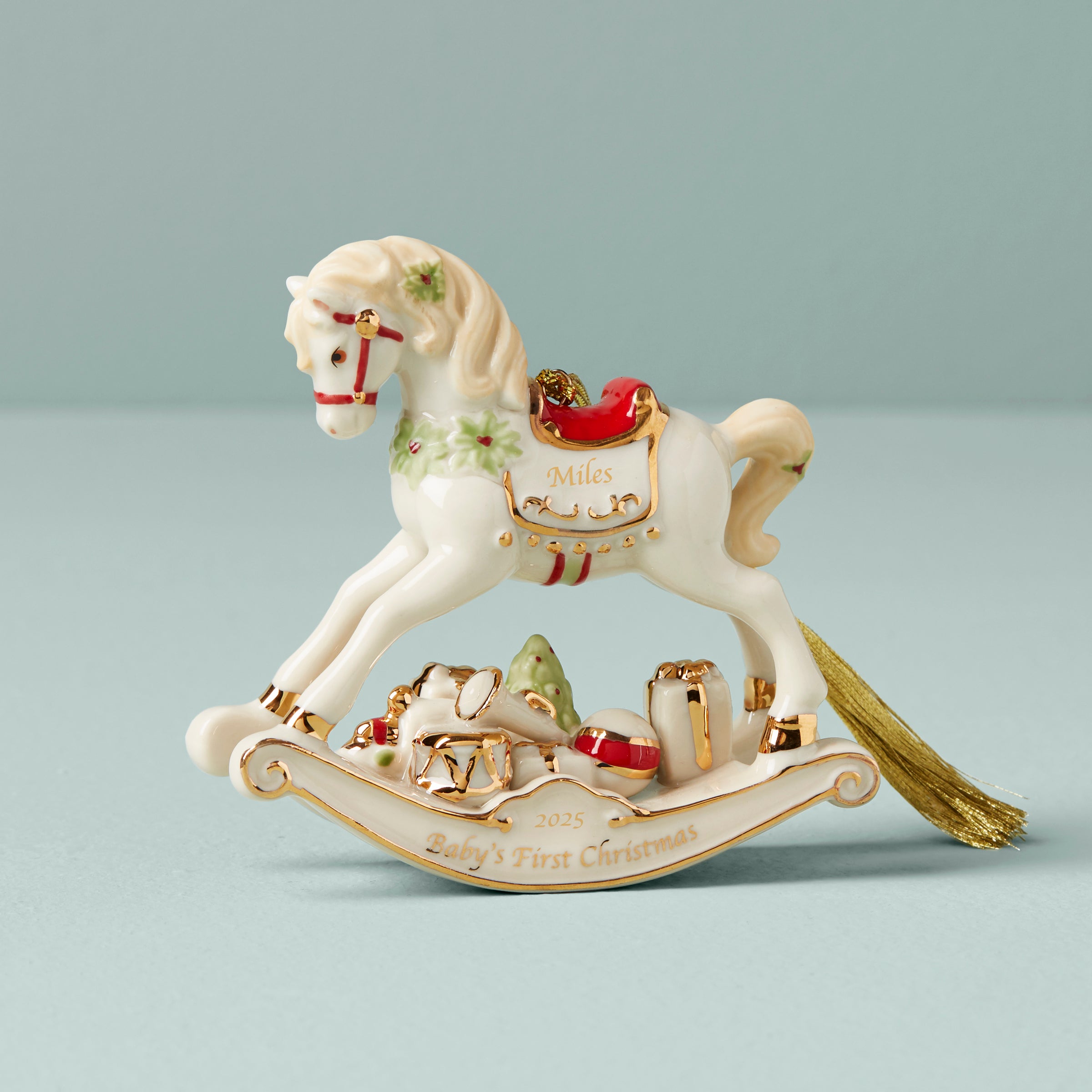 Personalized Rocking Horse Ornament