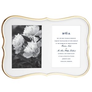 Crown Point Gold Double 5 x 7 Frame