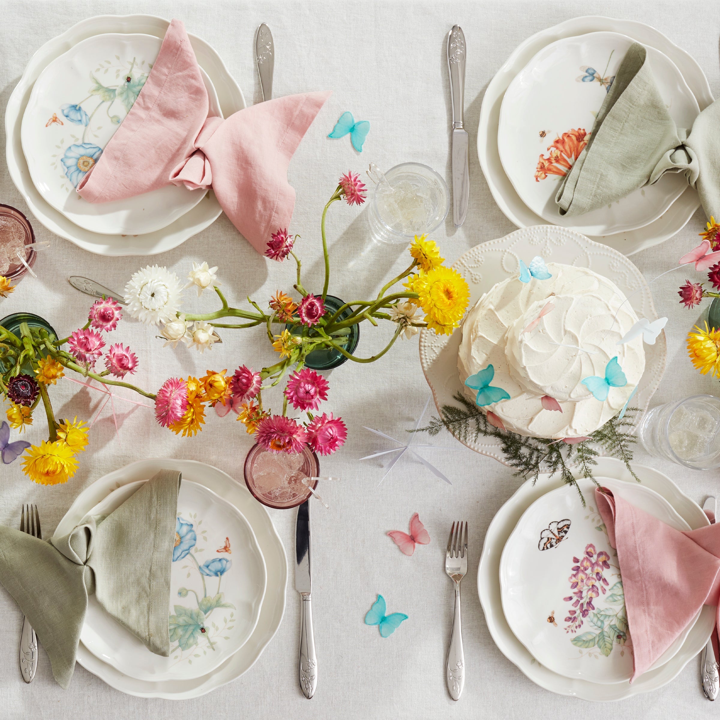 Butterfly Meadow 28-Piece Dinnerware Set - Image 7