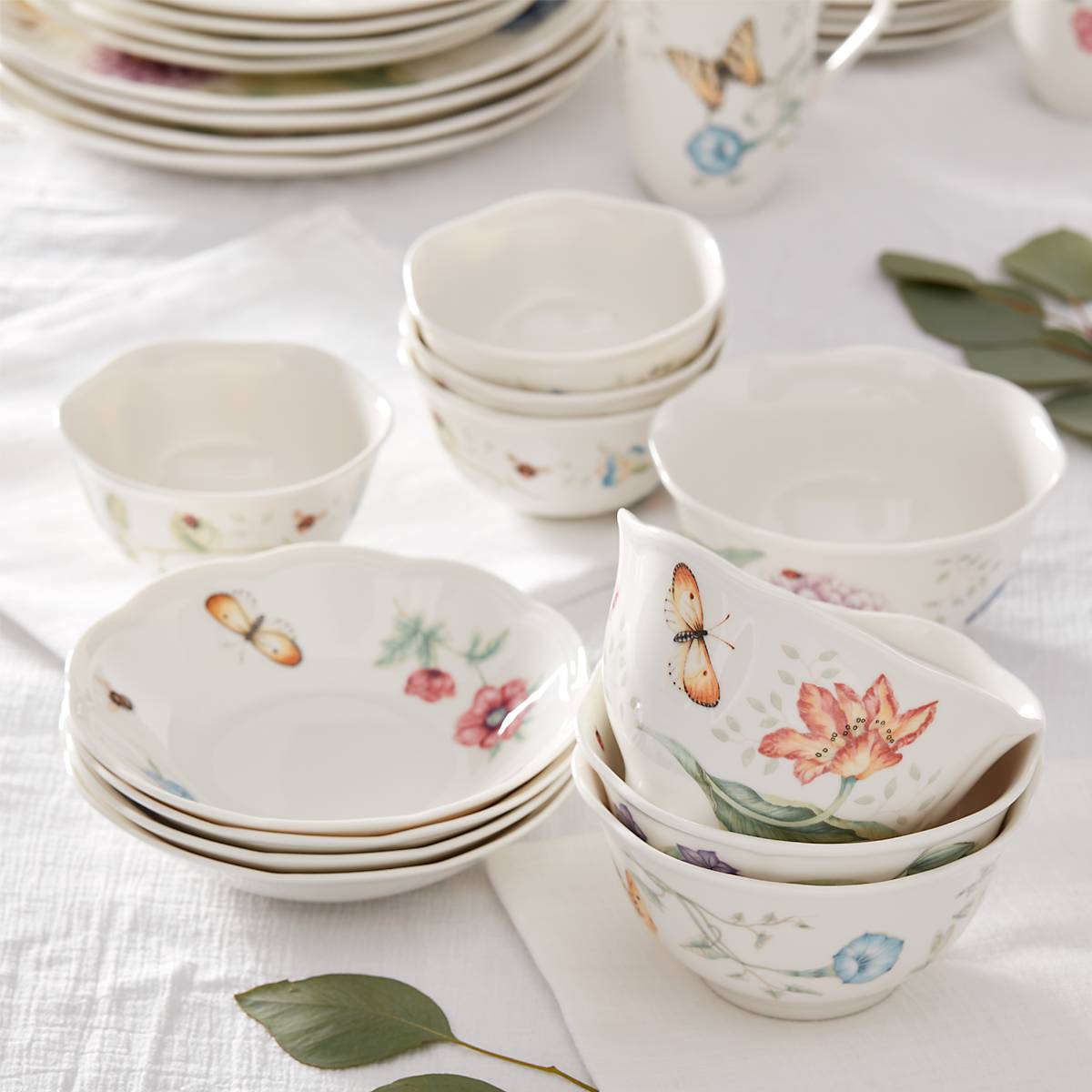 Butterfly Meadow 28-Piece Dinnerware Set - Image 15