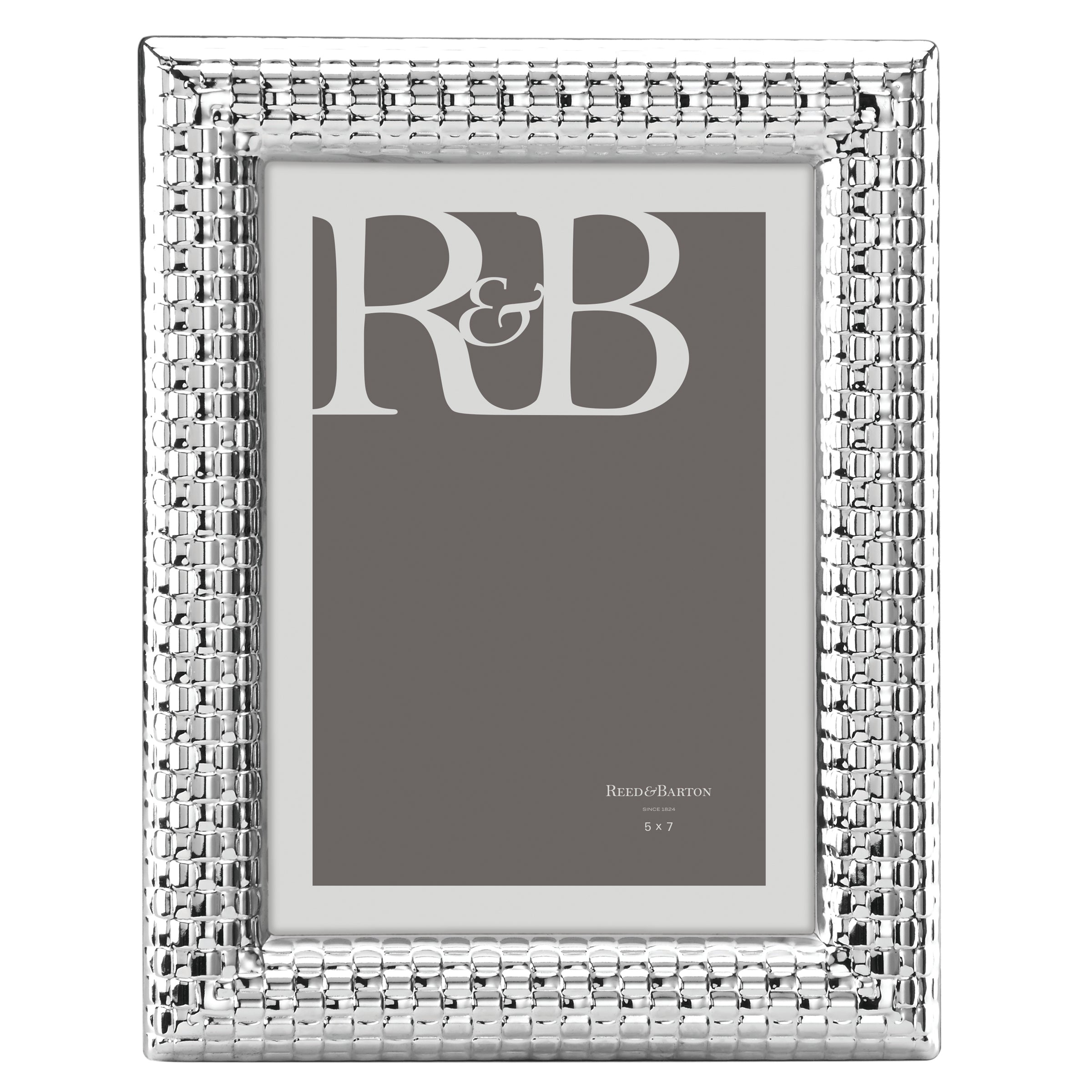 Watchband Silver 5 x 7 Photo Frame