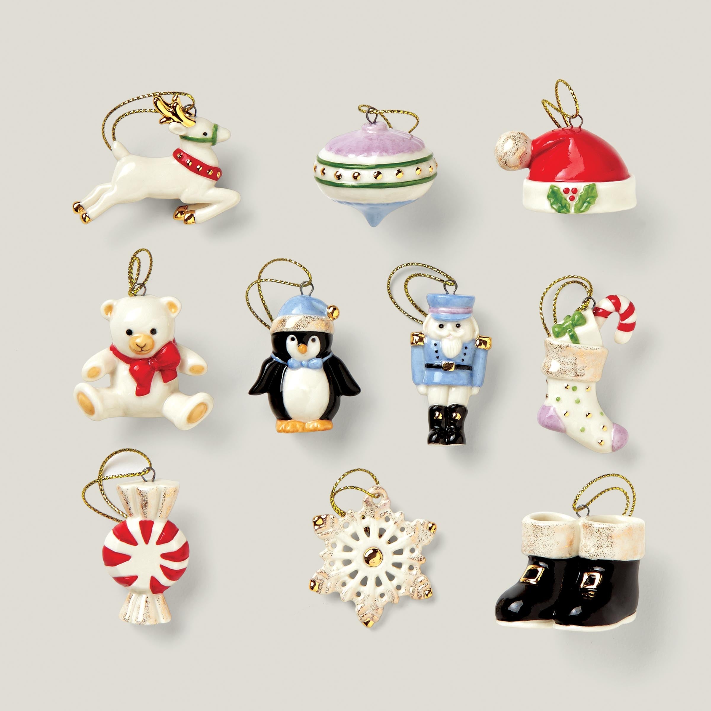Christmas Memories 11-Piece Ornament & Tree Set - Image 2