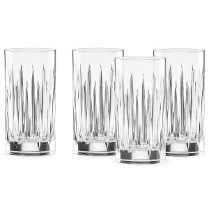 Soho Crystal Iced Beverage Glasses - Set Of 4