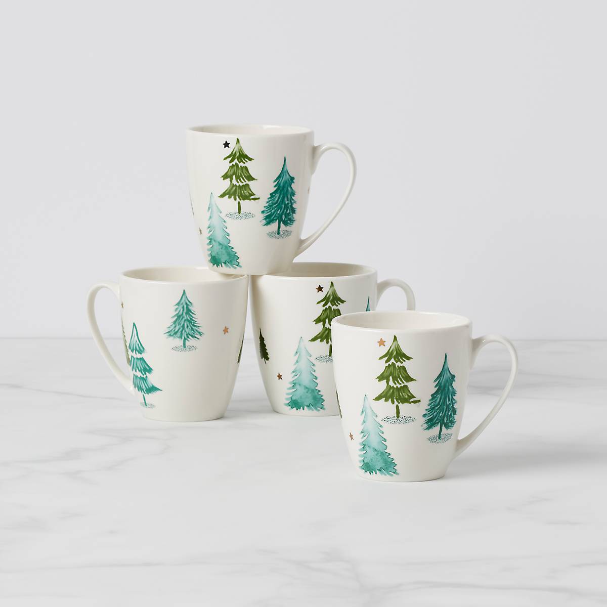 Balsam Lane Mugs - Set of 4