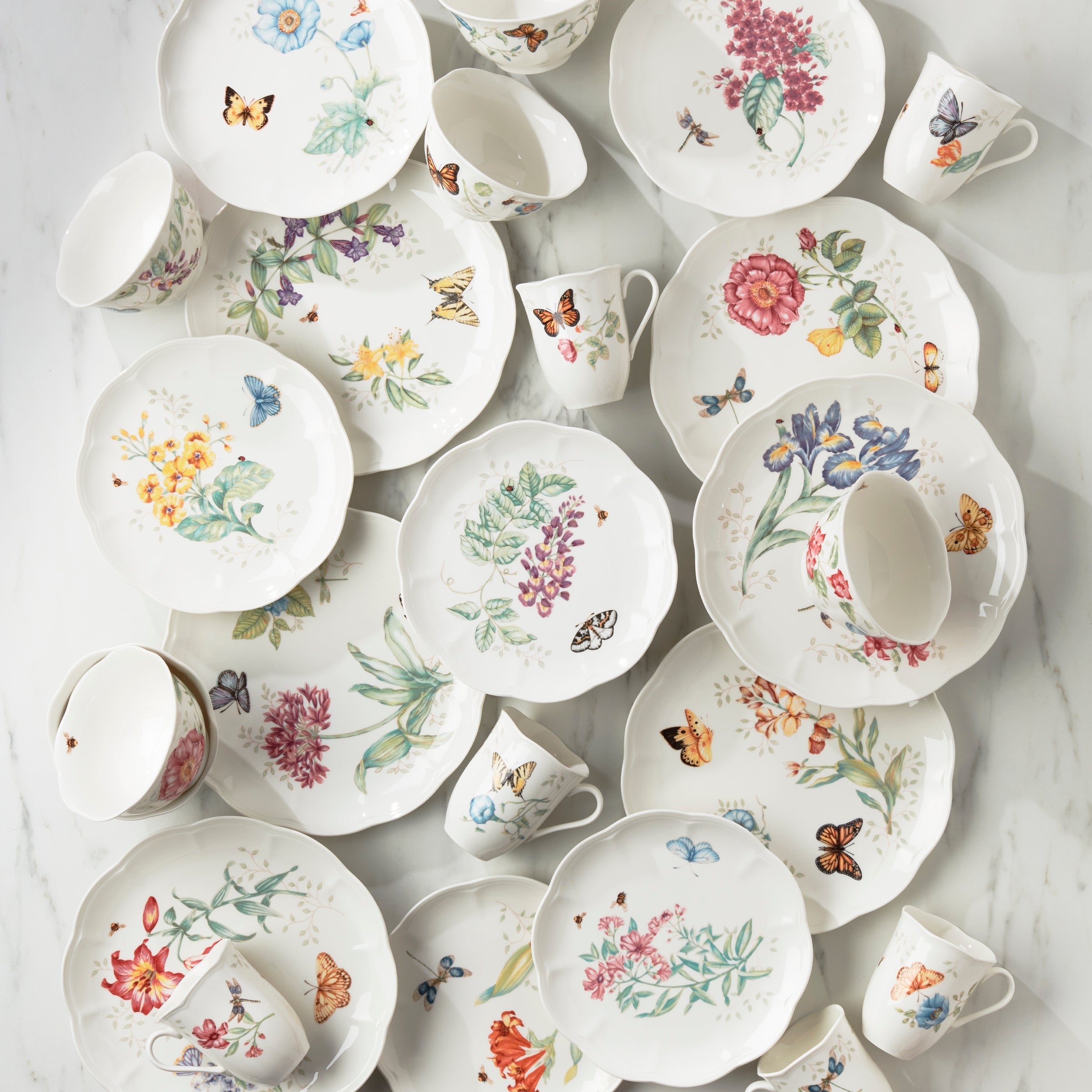 Butterfly Meadow 24-Piece Dinnerware Set - Image 5